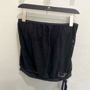 Athena NWOT Strapless swim top - size 6